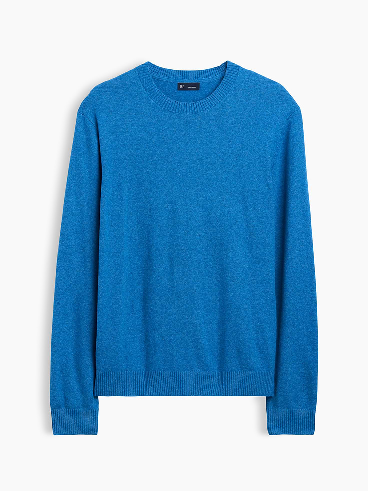 Image 5 of 5, CashSoft Crew Sweater