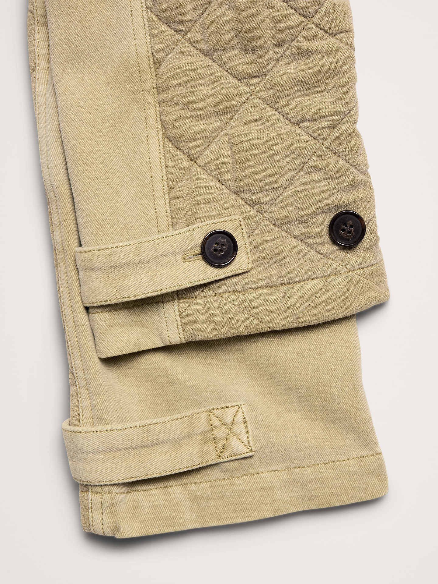 Image 5 of 7, Quilted Cotton-Linen Utility Jacket