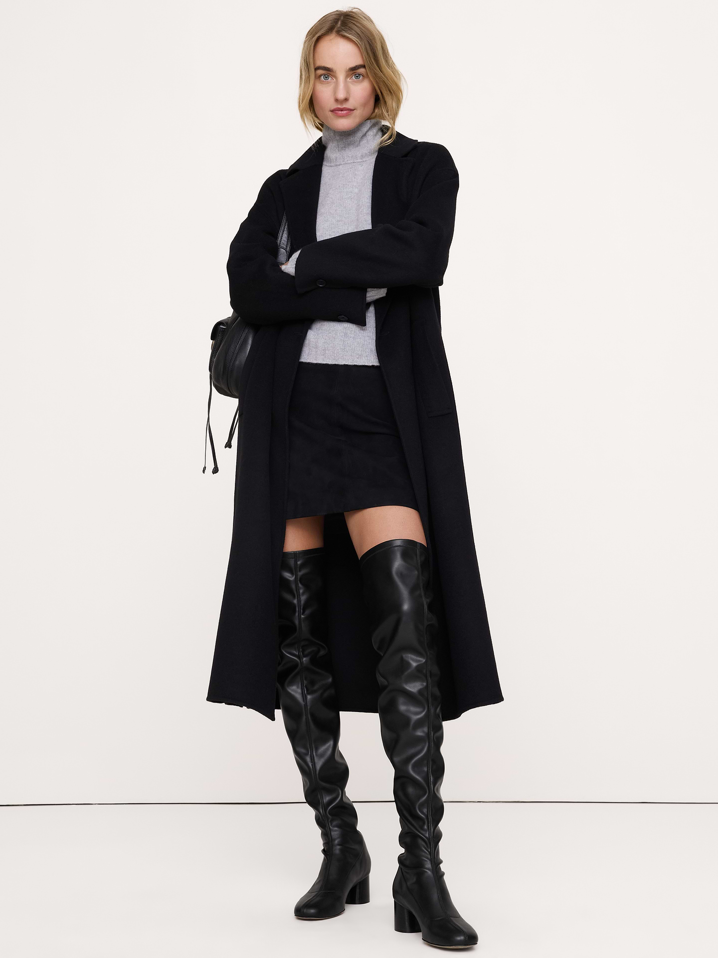 Image 2 of 5, Italian Stretch Over-the-Knee Boot