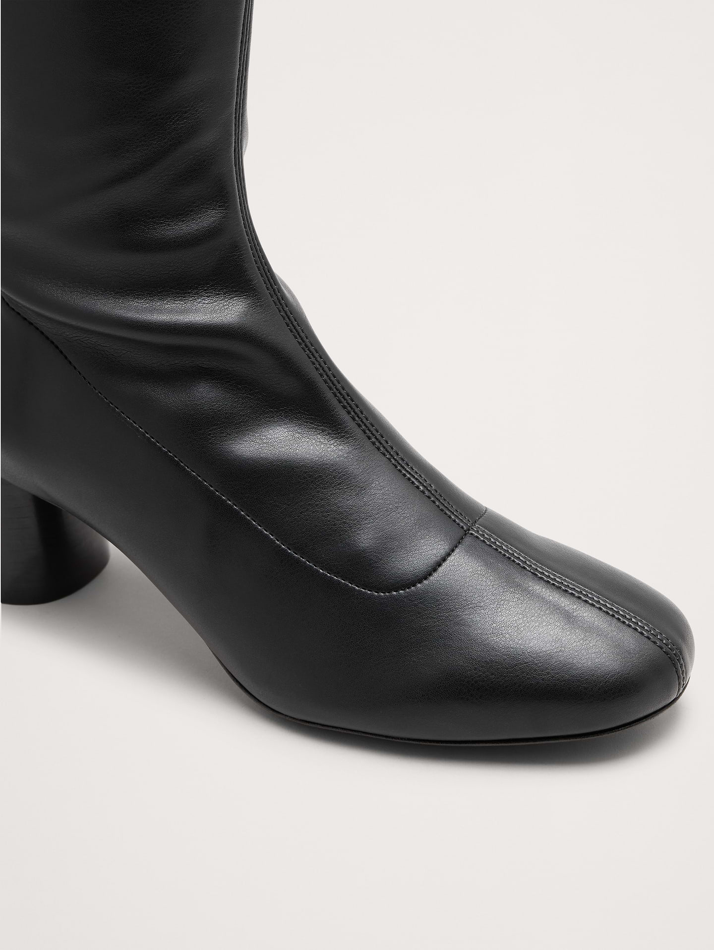 Image 5 of 5, Italian Stretch Over-the-Knee Boot