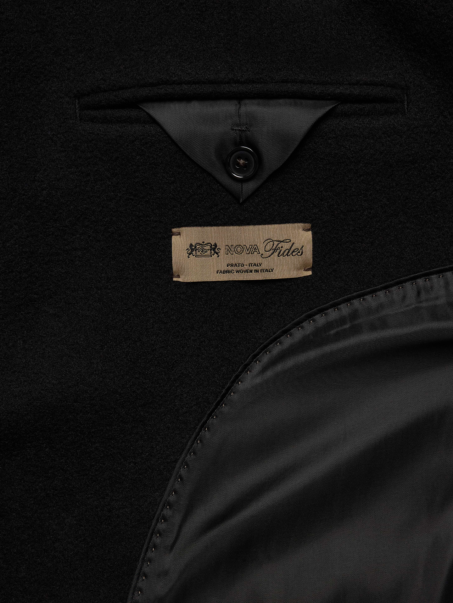 Image 6 of 8, Italian Melton Top Coat