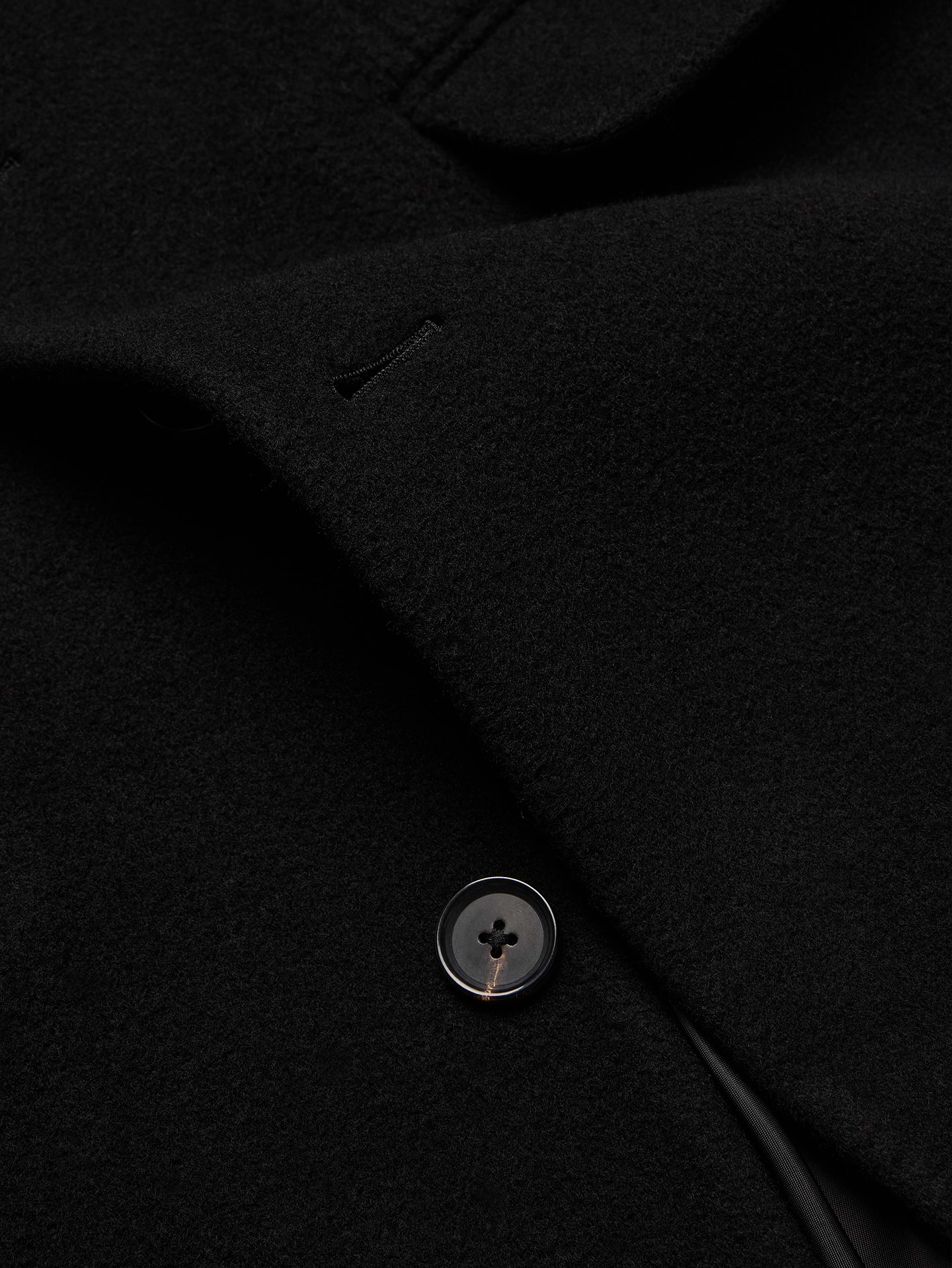 Image 7 of 8, Italian Melton Top Coat
