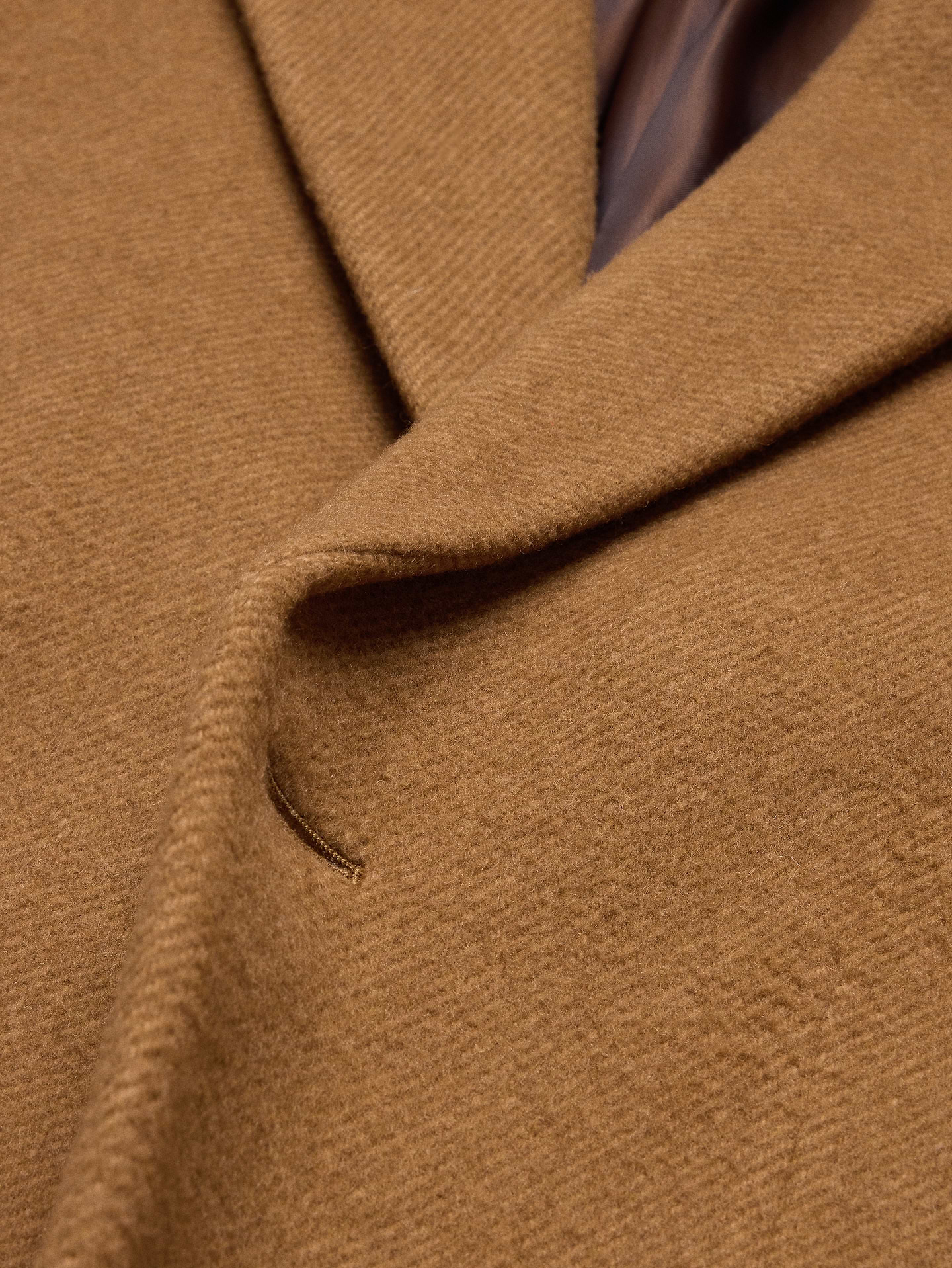 Image 7 of 8, Italian Melton Top Coat