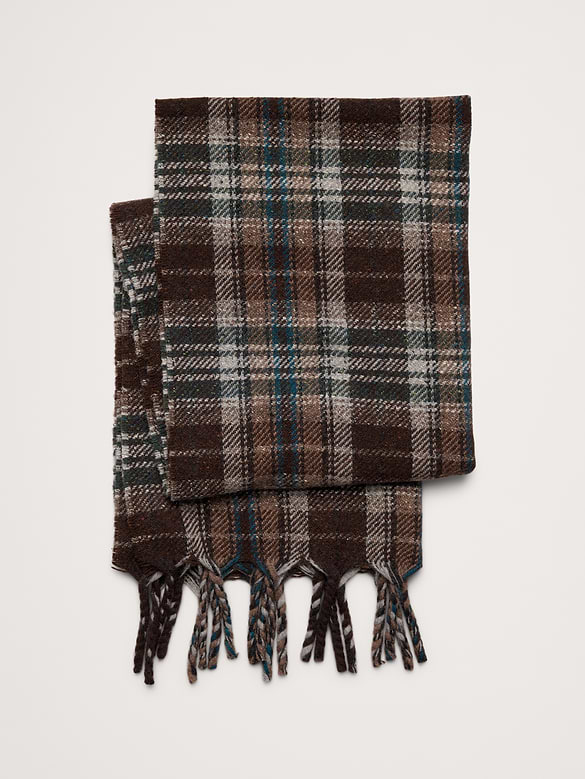Glen Plaid Scarf