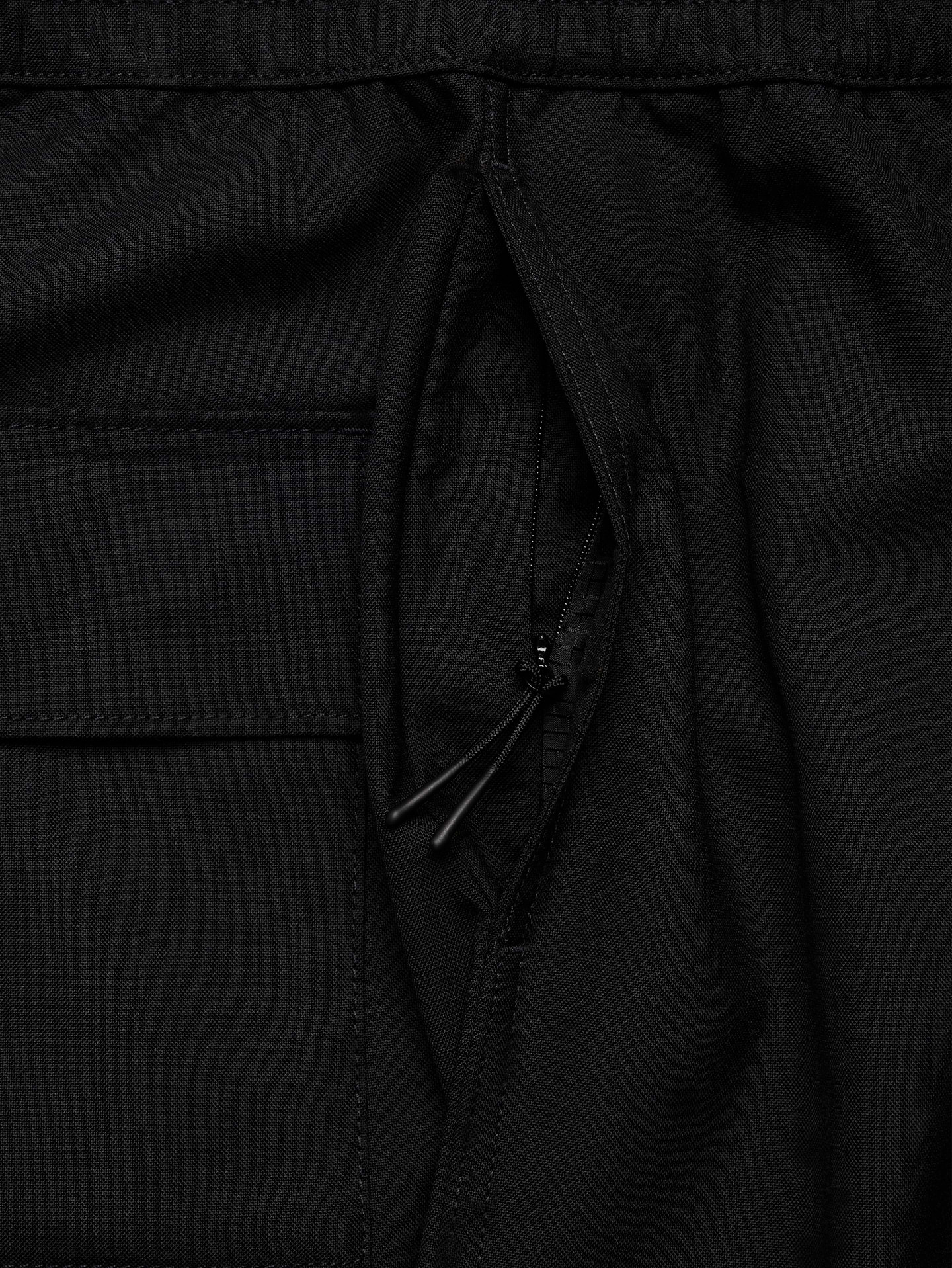 Image 6 of 8, Relaxed Barrel Wool-Blend Pull-On Pant