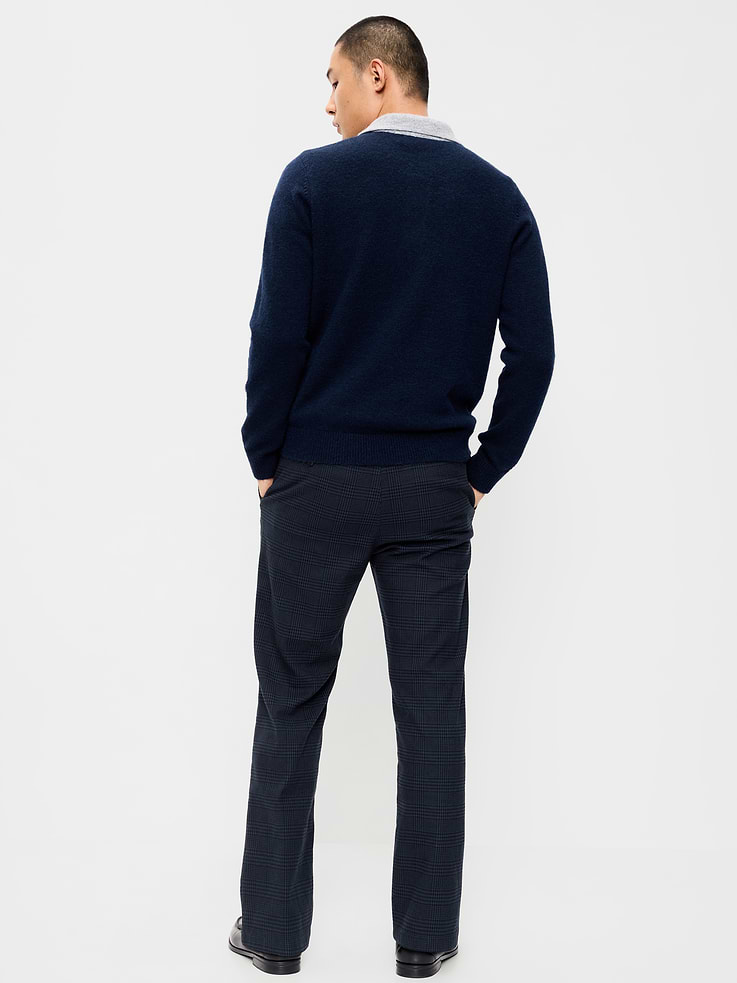 Image 3 de 5, Pantalon habillé droit années 90 en sergé