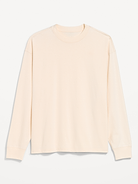Image 2 of 2, Oversized Long-Sleeve Crew-Neck T-Shirt