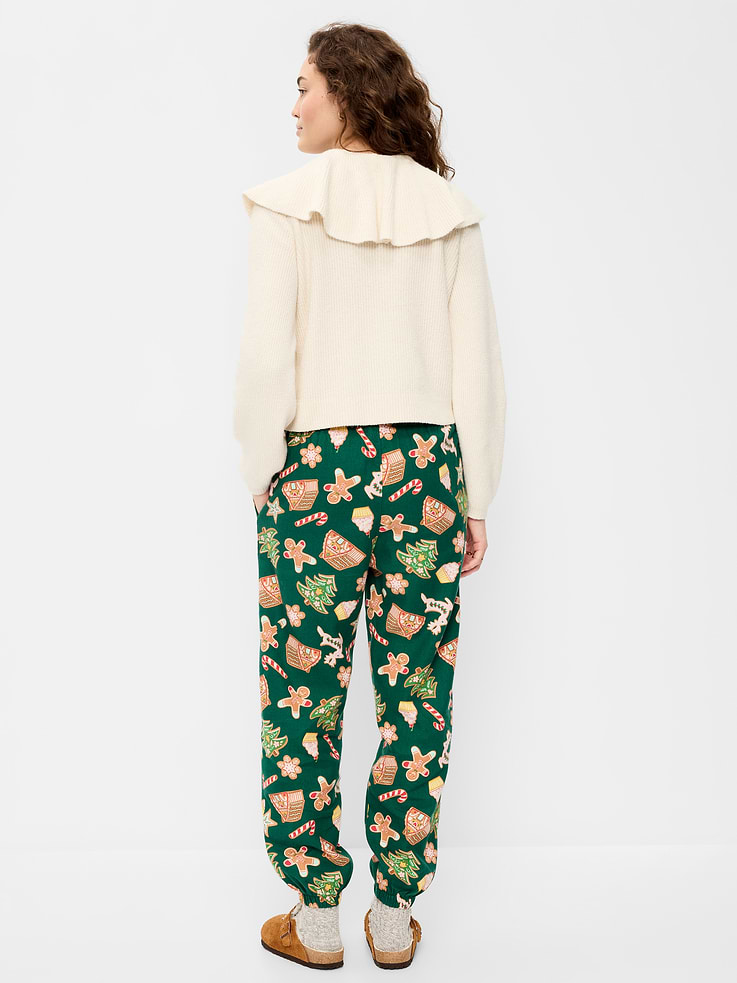 Image 3 of 5, Flannel Pajama Joggers
