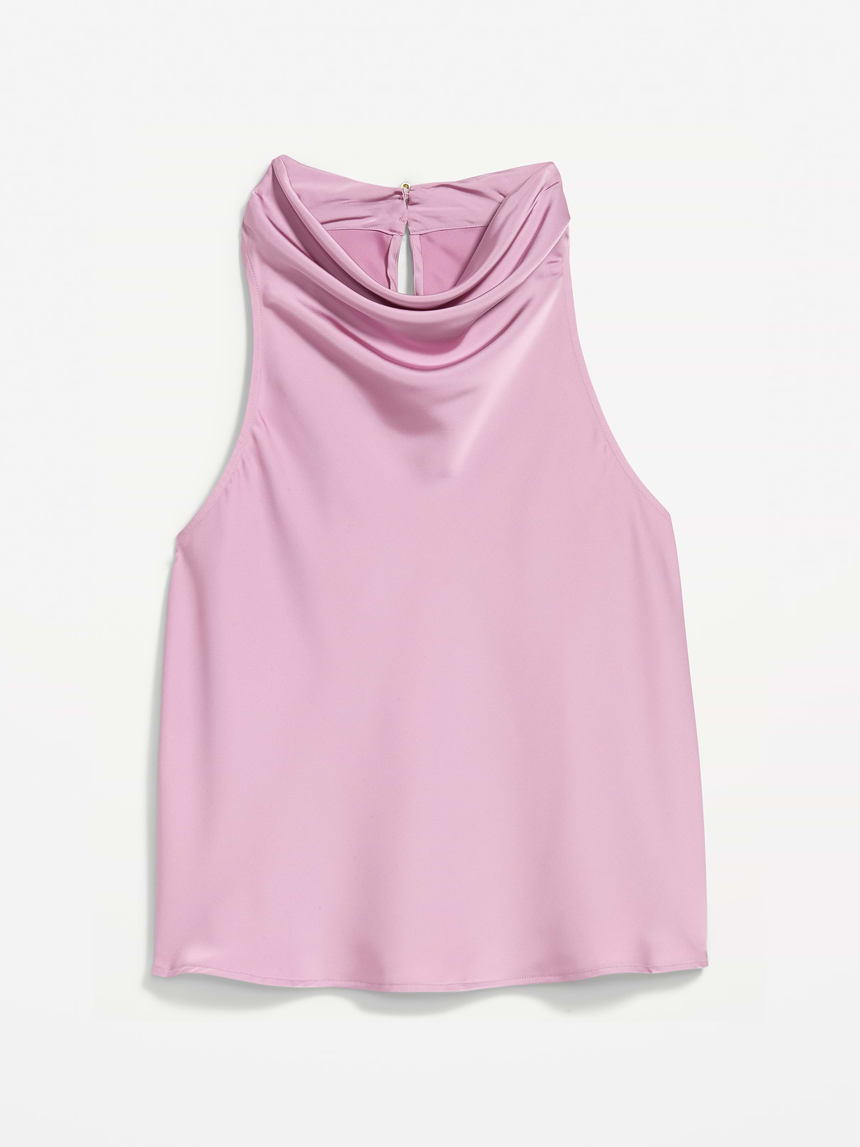 Image 2 de 2, Camisole à col cagoule en satin