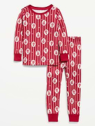 Image 1 of 2, 100% cotton. 100% comfy., rib-knit crew neck, long sleeves, matching pajama pants, elasticized waist, rib-knit cuffs, Product #1185009