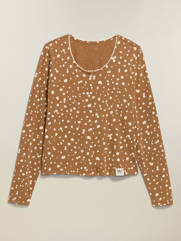 Image 4 of 6, Old Navy x Disney Bambi Button-Front Top for Women