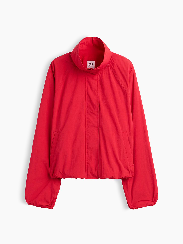 Image 5 of 5, Relaxed Cozy-Lined Anorak Jacket