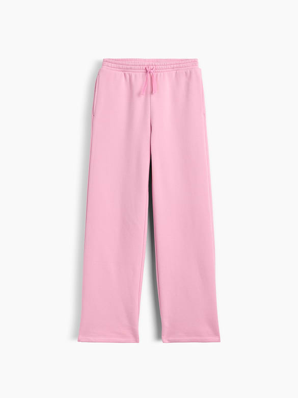 Kids Relaxed Straight-Leg Fleece Sweatpants