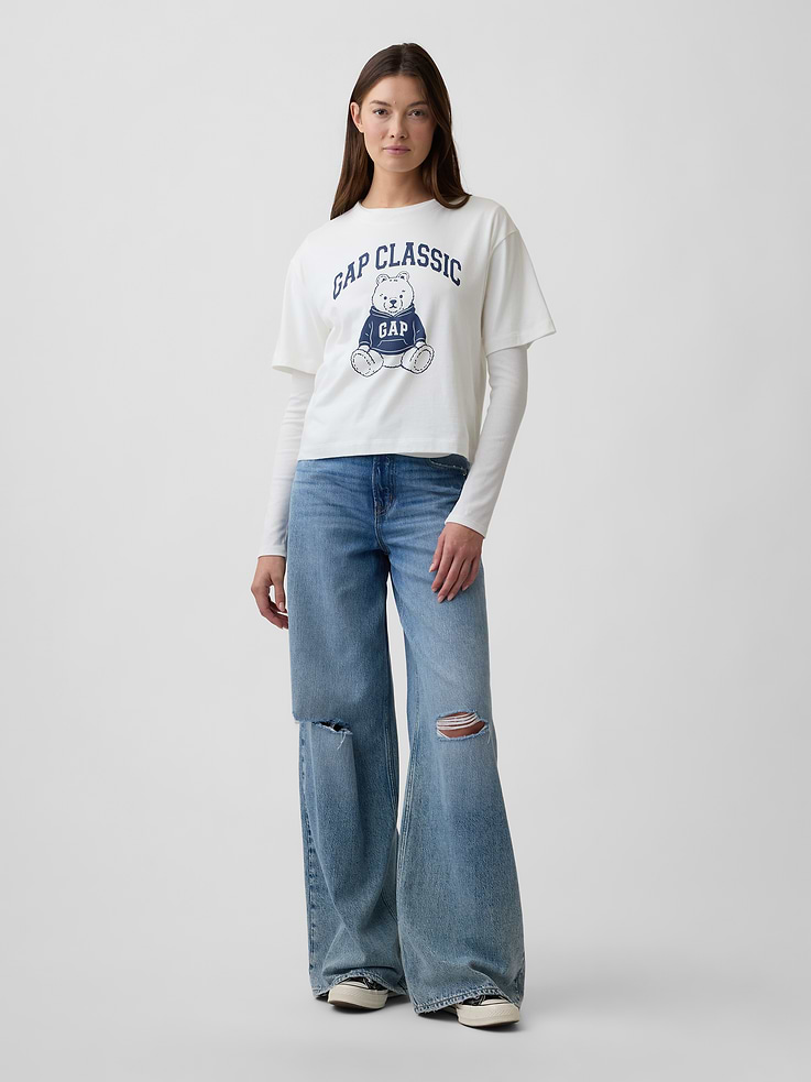 Image 3 of 5, Relaxed Brannan Bear Graphic T-Shirt
