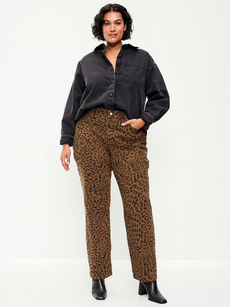 Image 6 of 7, Curvy High-Waisted OG Loose Jeans
