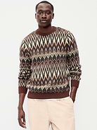 Image 1 of 3, crew neck, long sleeves, rib-knit trim, pullover style, prints varies, Product #1182480
