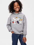 Image 1 of 1, built-in hood, long sleeves, drop shoulders, licensed graphic, ©Disney, Product #1182338