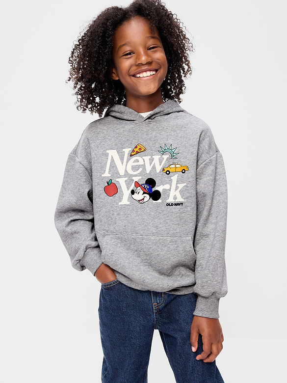 Old Navy x Disney Mickey Mouse Oversized Pullover Hoodie for Kids