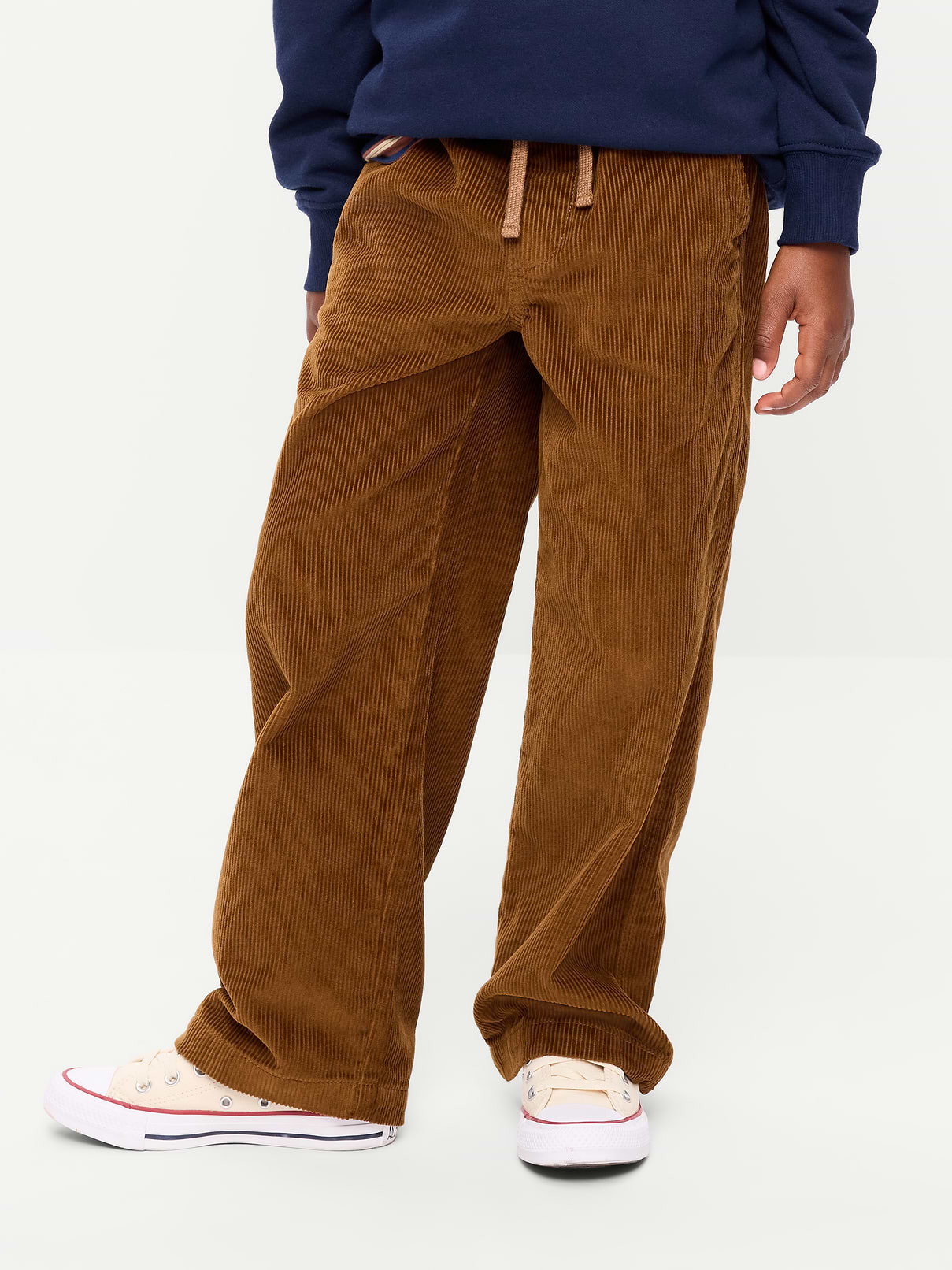 Image 1 of 4, elasticized waistband, functional drawstring, diagonal on-seam pockets, patch pocket at back, easy pull-on style, Product #1183769