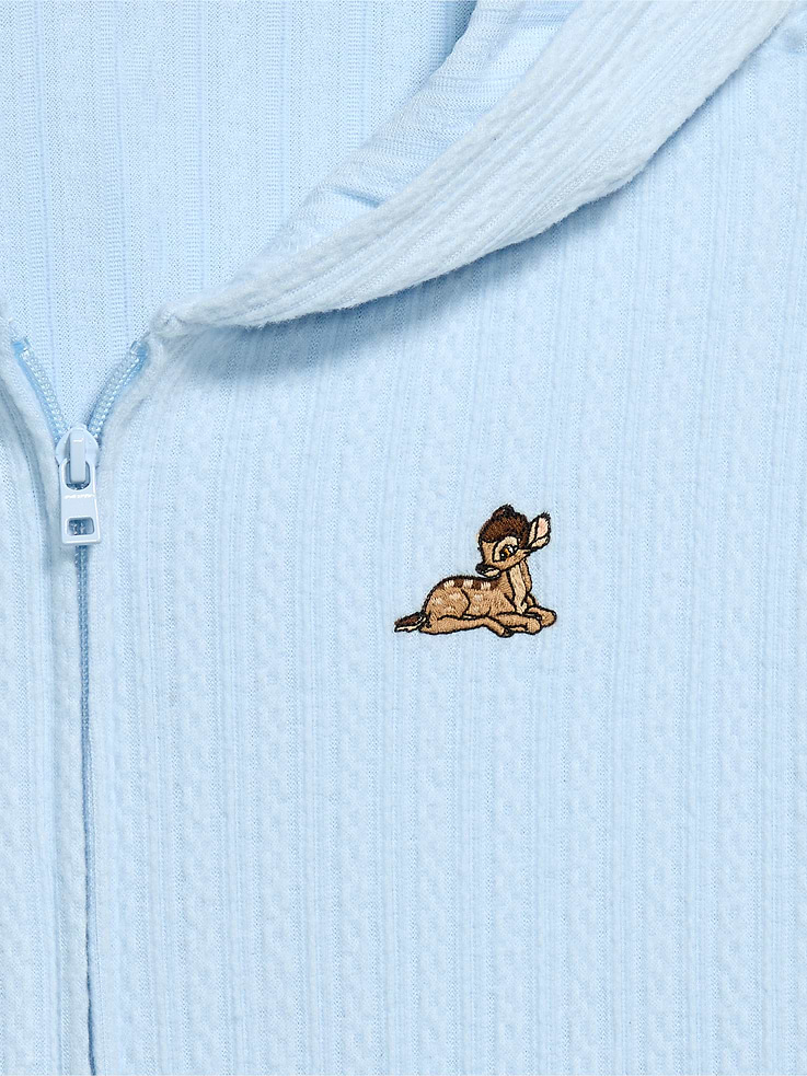 Image 6 of 6, Old Navy x Disney Bambi Jacquard-Knit Full-Zip Hoodie for Women