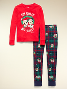 Image 3 of 4, Old Navy x Disney Gender-Neutral Snug-Fit Pajama Set for Kids, All-Access Cardmember