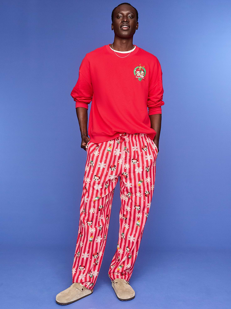 Image 2 of 5, Old Navy x Disney Flannel Pajama Pants for Men, All-Access Cardmember