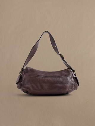 Archive Leather Buckle Shoulder Bag | Banana Republic