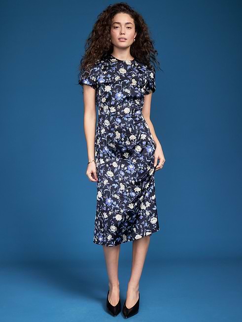 old navy knee length dresses x Altuzarra Midi Tea Dress stocked