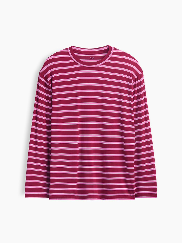 Image 4 of 4, SoftMade Modal Oversized PJ T-Shirt