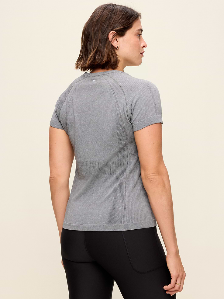 Image 6 of 9, Fluid Seamless Fitted T-Shirt