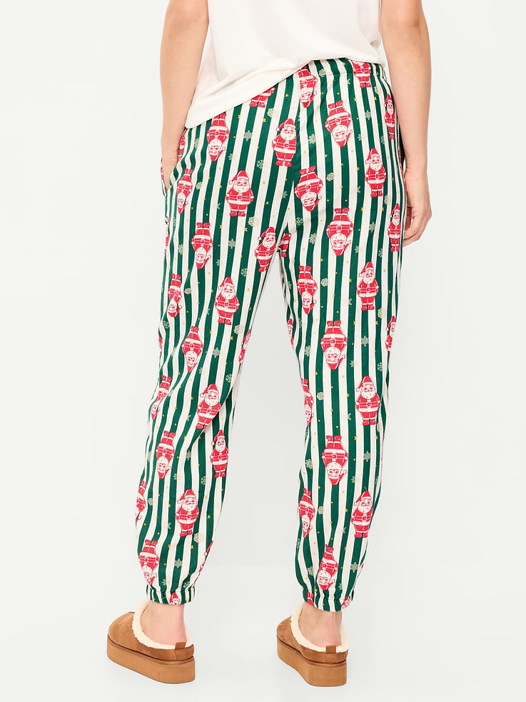 Image 6 of 8, Flannel Pajama Joggers for Women