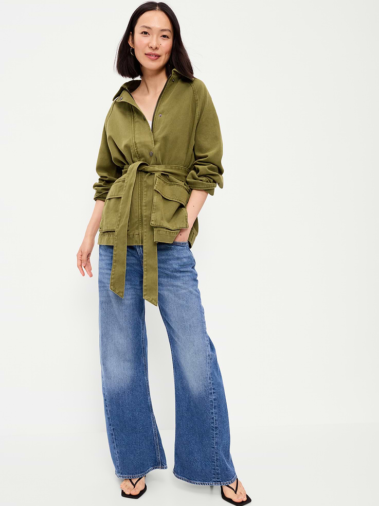 Image 3 de 6, Veste utilitaire à ceinture