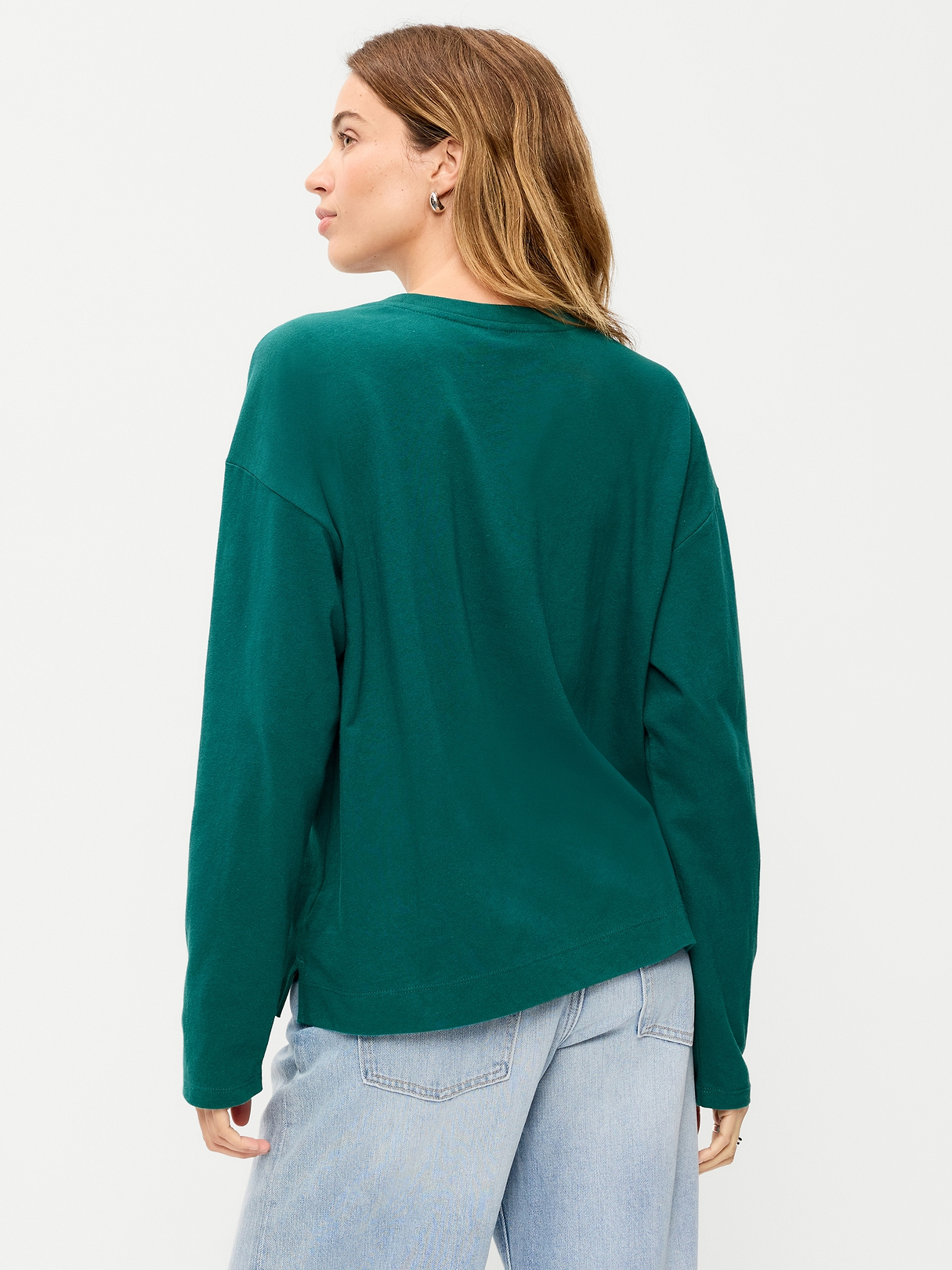 Vintage Long-Sleeve Crew-Neck T-Shirt | Old Navy
