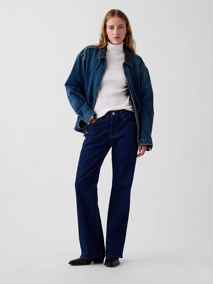 Image 2 of 5, Lightweight CashSoft Rib Turtleneck Sweater