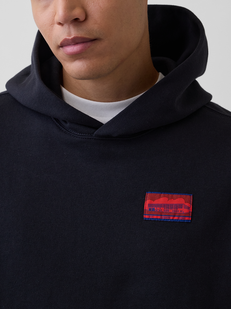 Image 4 of 9, Gap | Lichtenstein | Whitney | Standing Explosion Heavyweight Hoodie