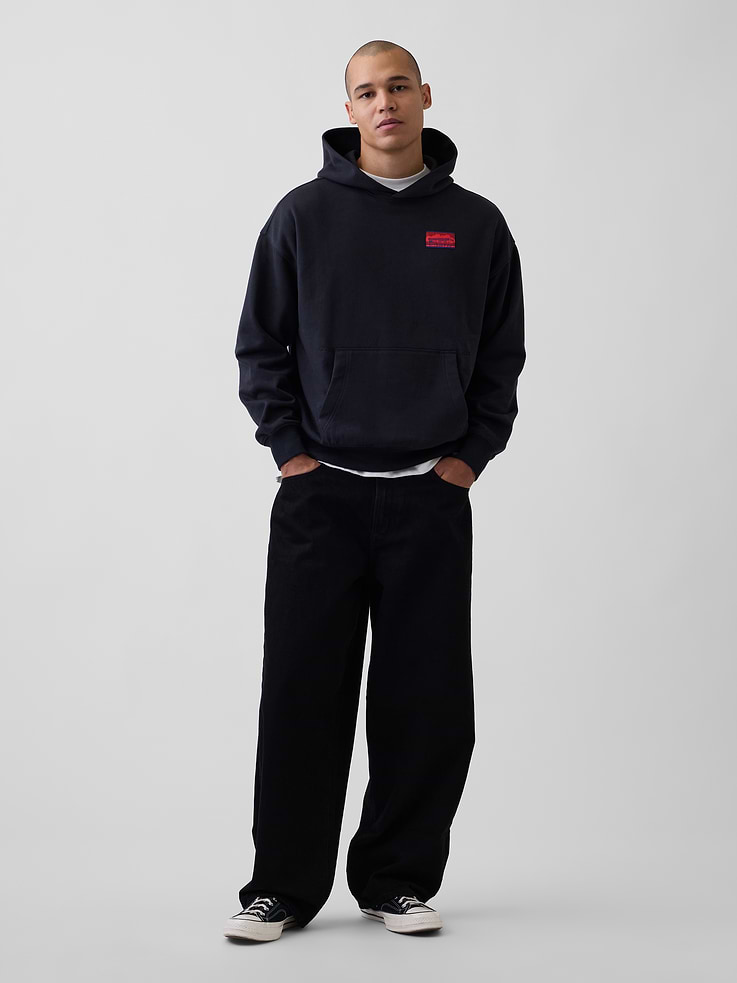 Image 3 of 9, Gap | Lichtenstein | Whitney | Standing Explosion Heavyweight Hoodie