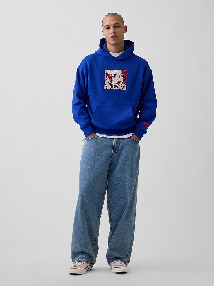 Image 3 of 9, Gap | Lichtenstein | Whitney | Ohhh... Alright... Heavyweight Hoodie