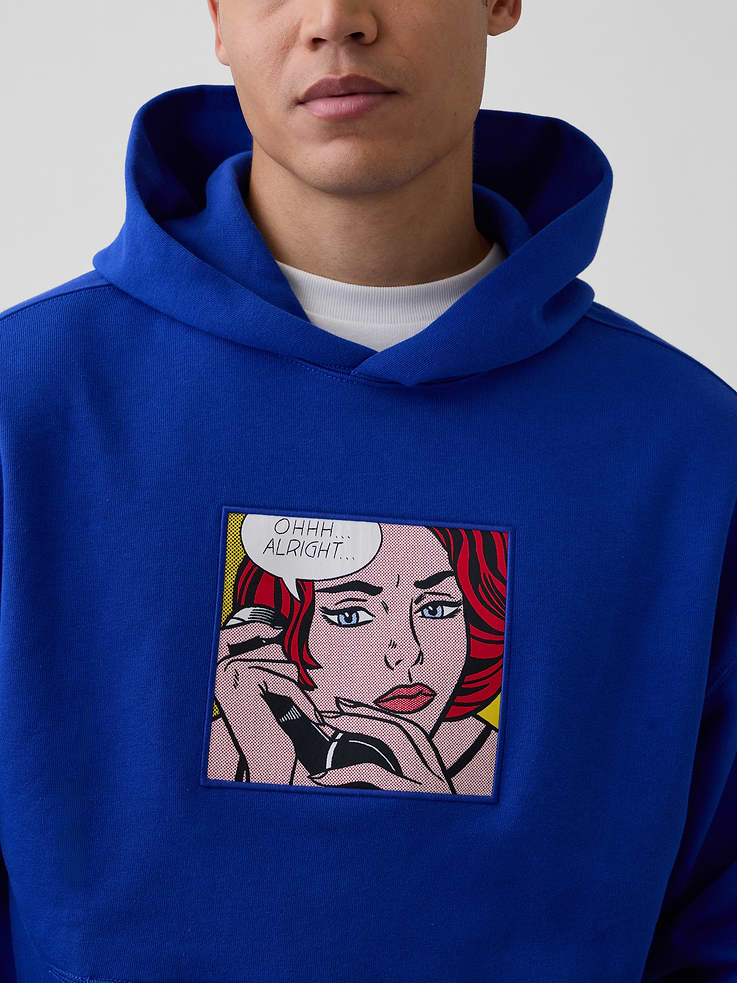 Image 4 of 9, Gap | Lichtenstein | Whitney | Ohhh... Alright... Heavyweight Hoodie