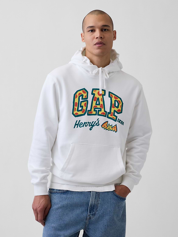 Adult Heavyweight Logo Hoodie by Henry's Pizza