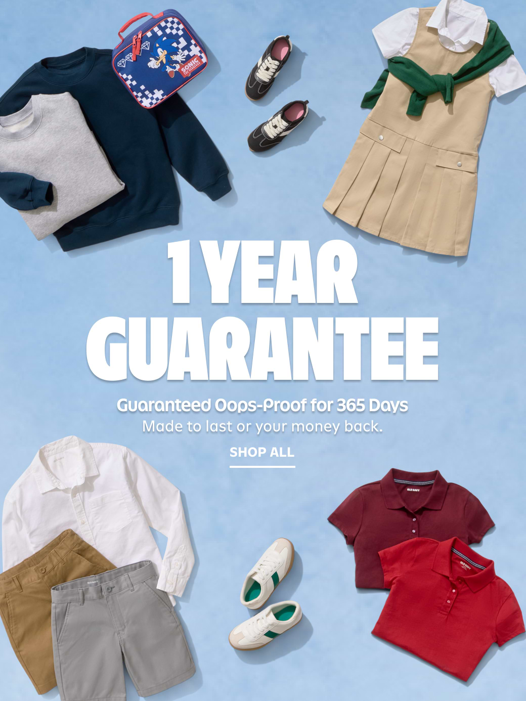 Image 4 of 4, School Uniform Short-Sleeve Top for Girls