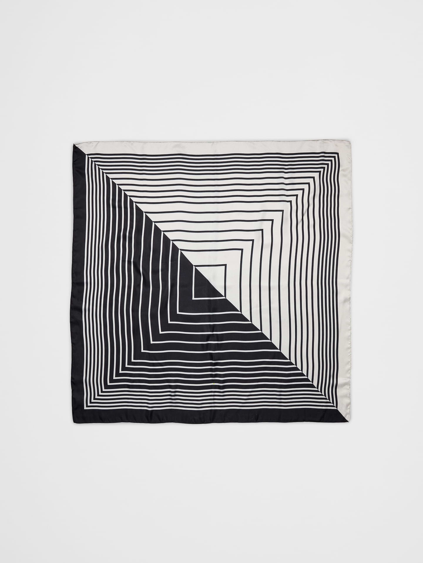Image 1 of 3, Add a polished finishing touch to any look with this silky square scarf. Designed with a smooth, lightweight feel and versatile square silhouette, this accessory effortlessly elevates both casual and dressier ensembles., Made exclusively for Banana Republic Factory., Product #1176344