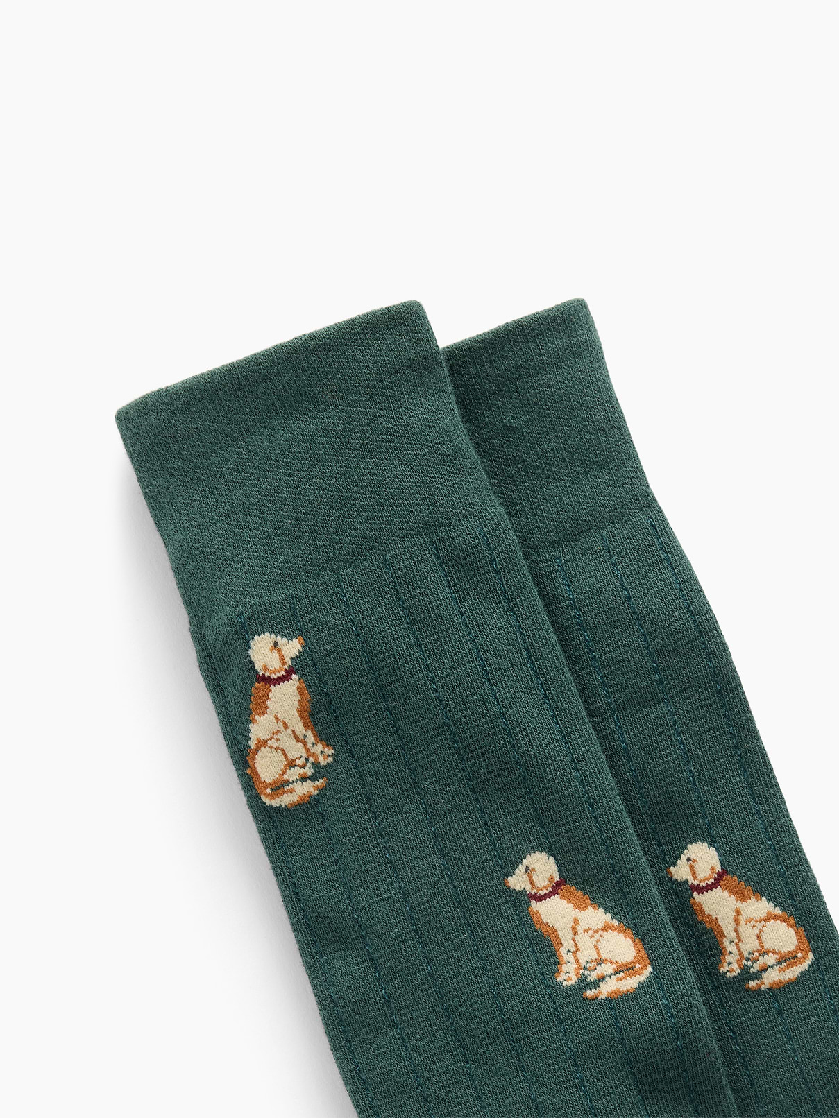 Image 2 of 3, Print Dress Socks