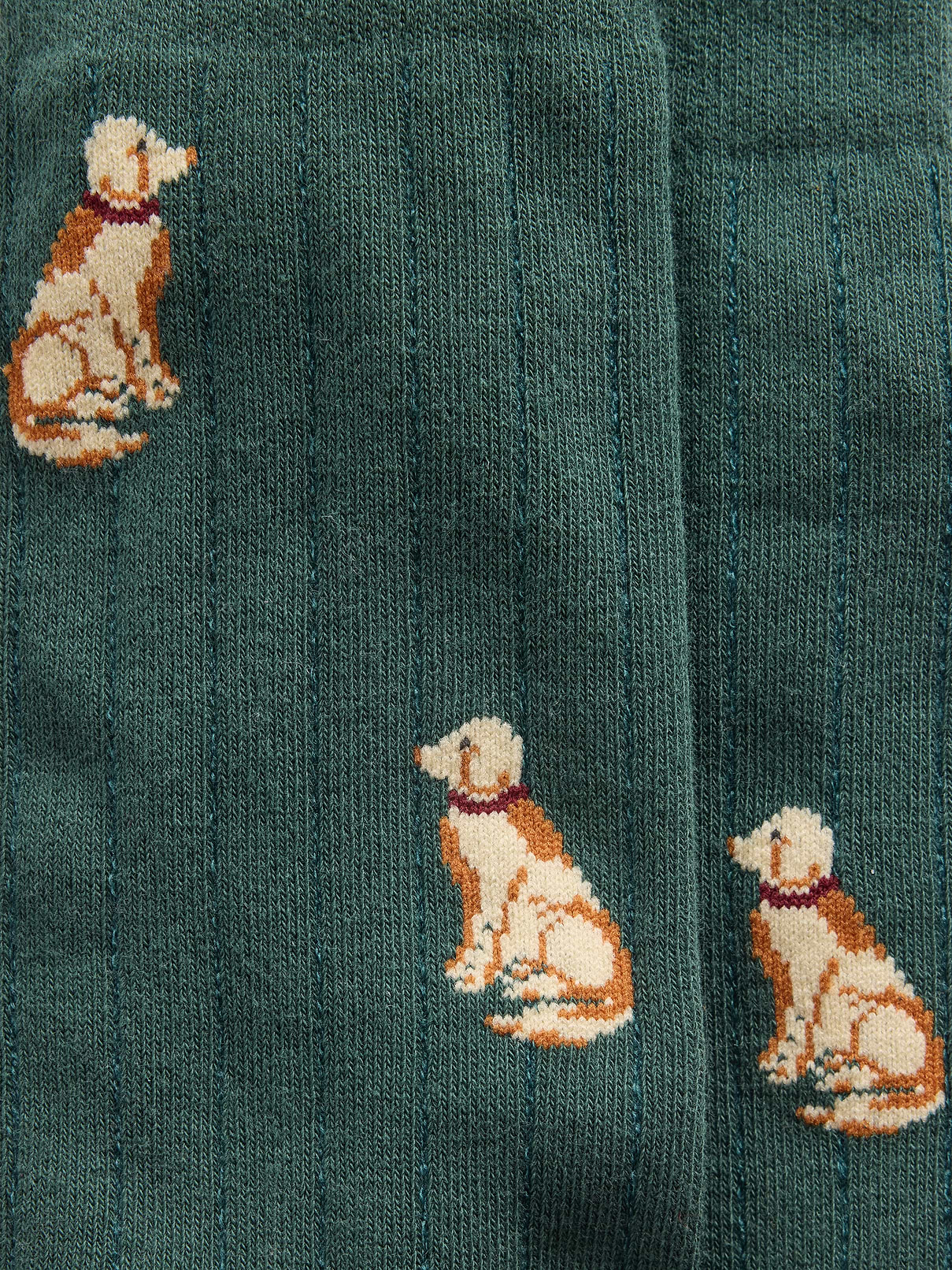 Image 3 of 3, Print Dress Socks