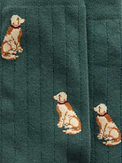 Image 3 of 3, Print Dress Socks