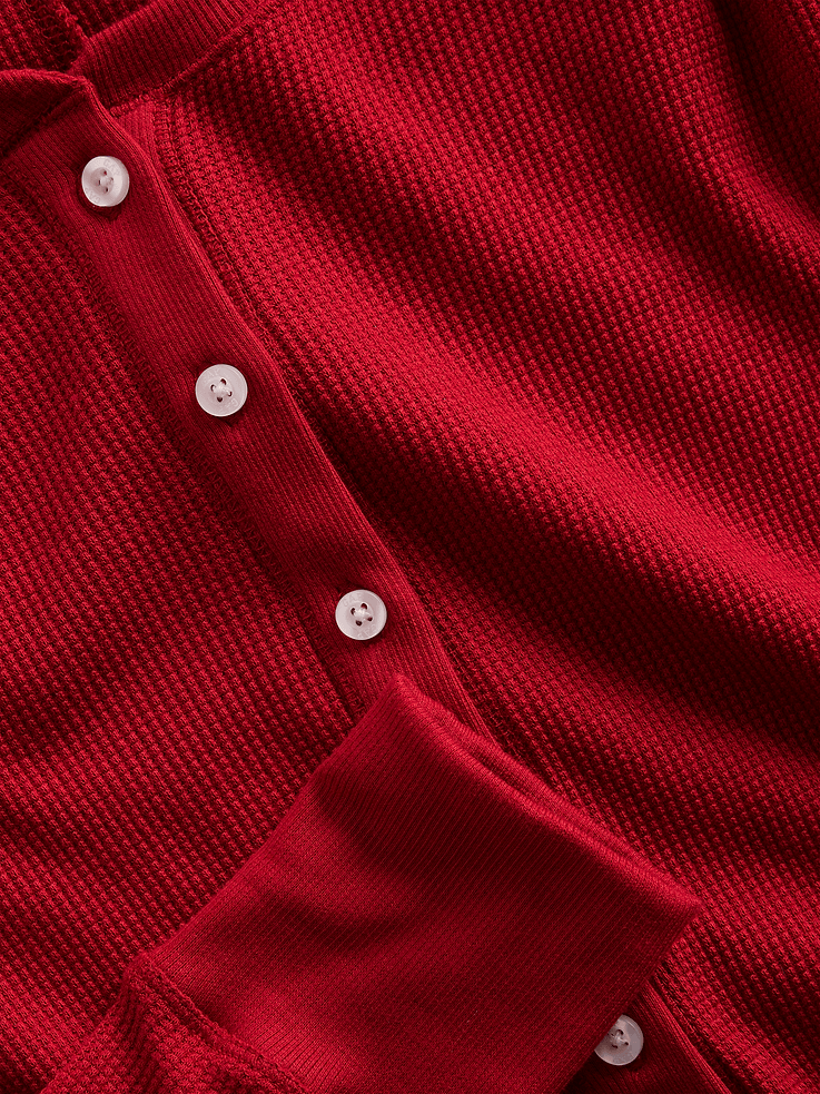 Image 4 de 5, Pyjama une-pièce en tissu gaufré
