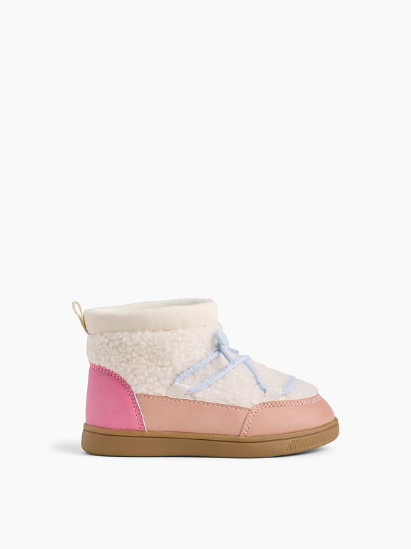 Toddler Sherpa Snow Boots