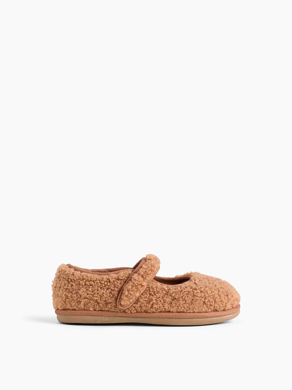 Toddler Sherpa Mary Jane Flats