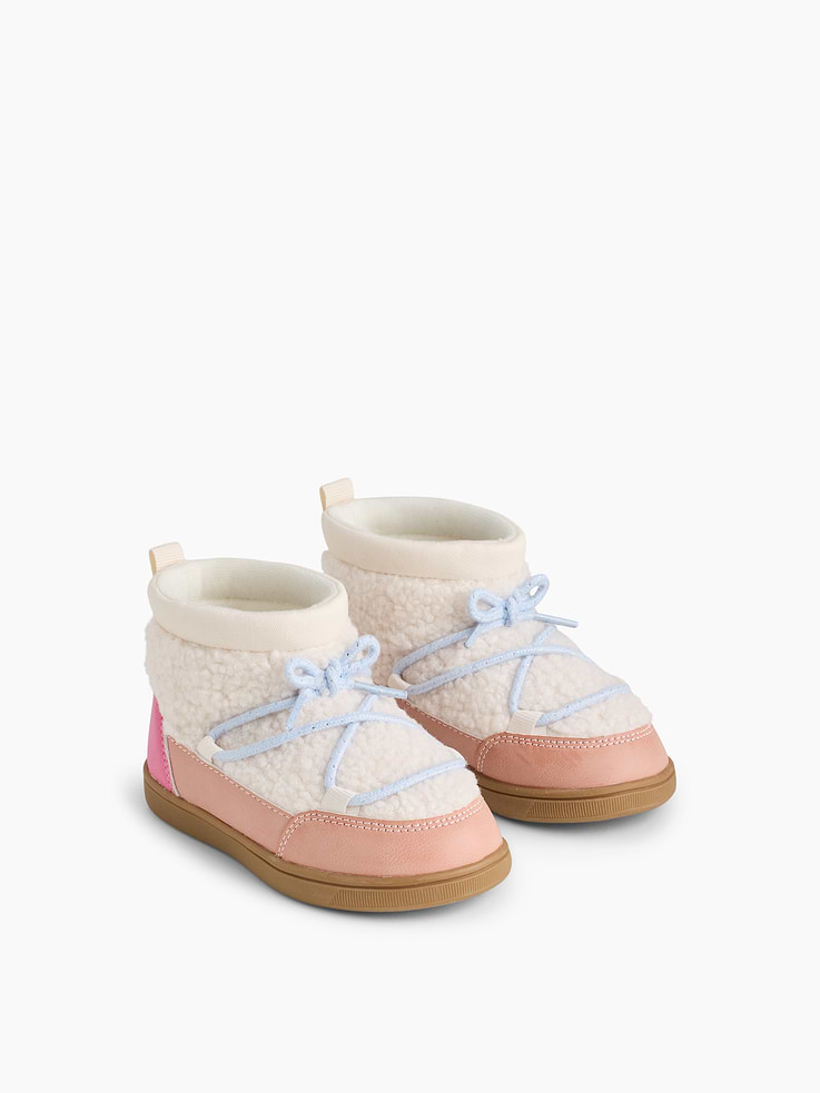 Image 2 of 5, Toddler Sherpa Snow Boots