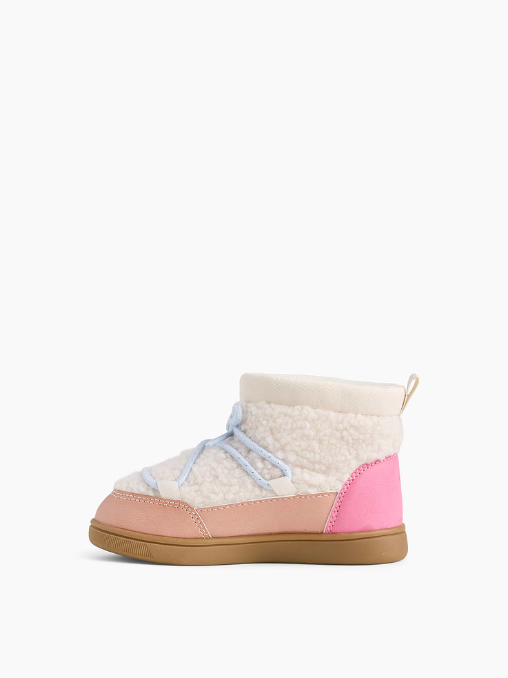 Image 4 of 5, Toddler Sherpa Snow Boots