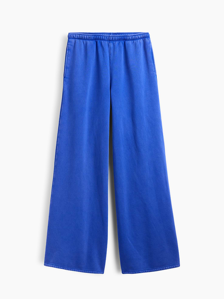 Image 6 of 6, VintageSoft Baggy Wide-Leg Sweatpants